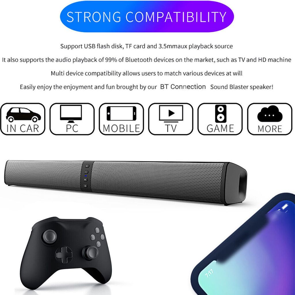 Heymell Compacte Small 60cm/23 Inch 2.1ch 120W Bluetooth PC SoundBar TV, Dialoog Versterkend, Surround en helder geluid, HDMI ARC Optische Aux.Muurbevestiging. Voyage 202 Heymell Compacte Small 60cm/23 Inch 2.1ch 120W Bluetooth PC SoundBar TV, Dialoog Versterkend, Surround en helder geluid, HDMI ARC Optische Aux.Muurbevestiging. Voyage 202
