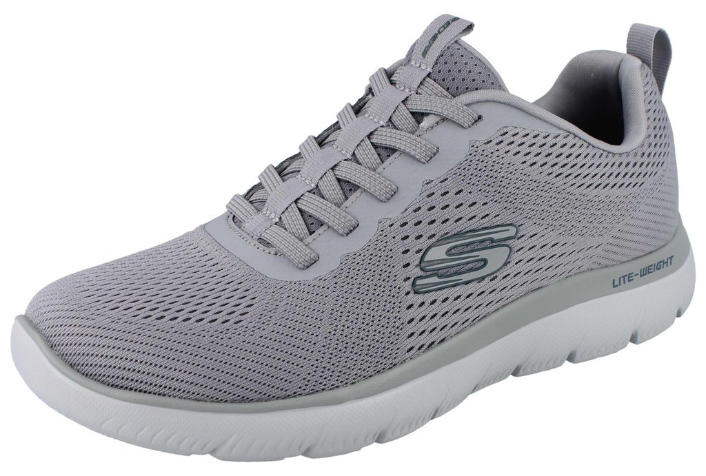 Skechers WIP 232963-GYNV in Gray Mesh/Navy Trim color size Zdjęcie produktu 