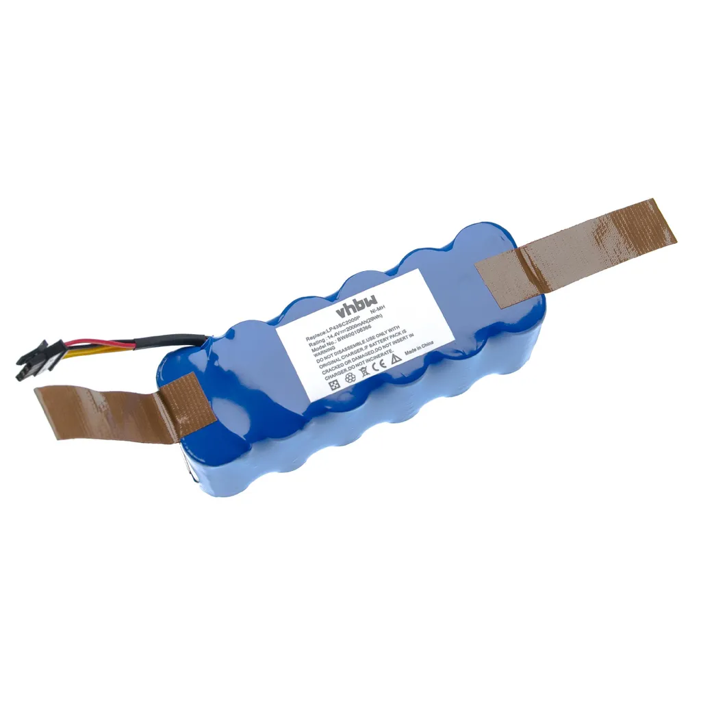 Batterie de rechange pour robot aspirateur Ariete 2712 et 2717 vhbw