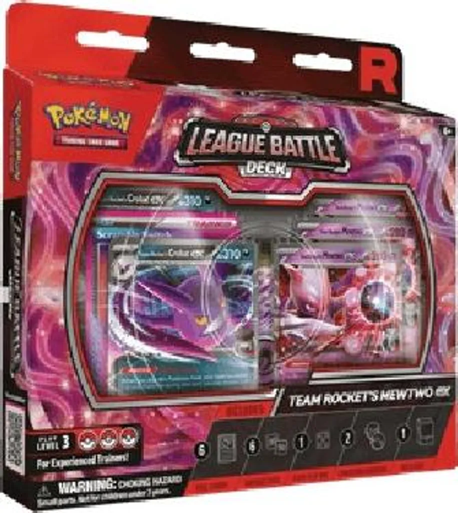 Deck Pokémon Mewtwo ex Team Rocket Idéal pour Tournois et Compétition