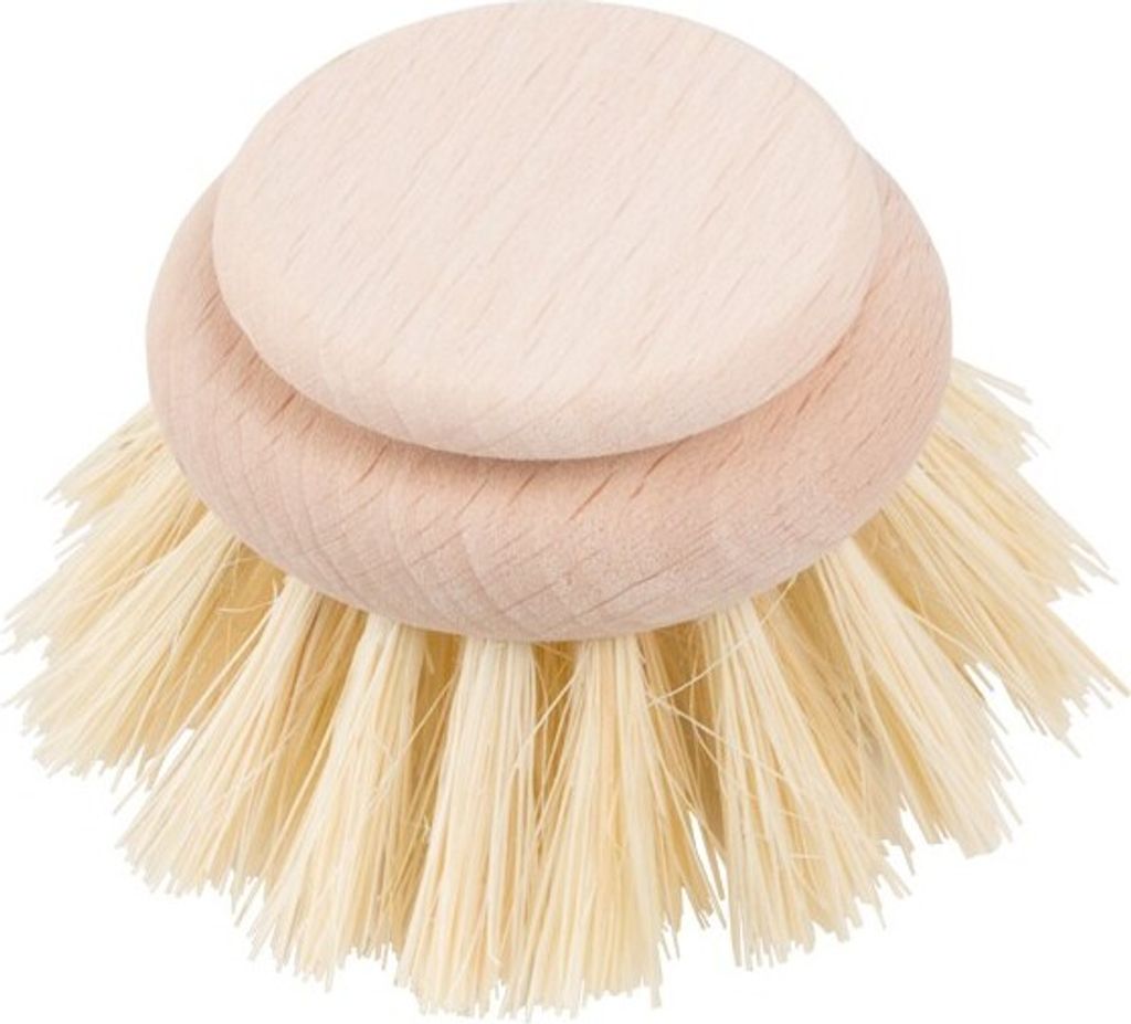 Ersatzkopf für Spülbürste, echt Fibre, großer Kopf aus Holz Produktbild 
