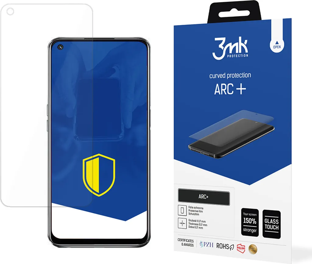 Miglior Pellicola Oppo A93S 5G | 3mk Arc+ Resistente e Sottile