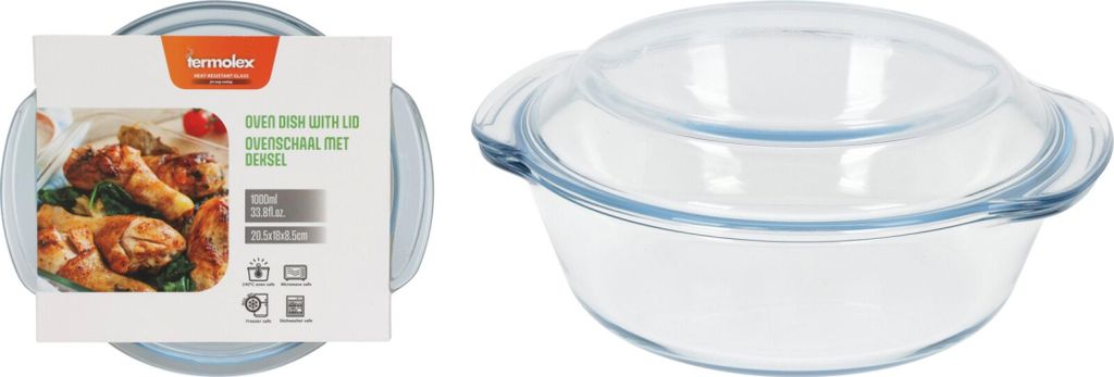 Koopman Glas-Backform 2 l