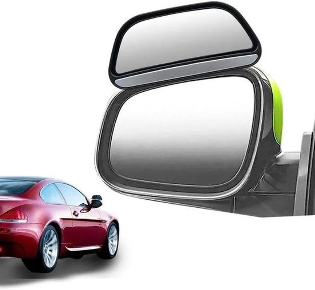 Éliminer l'Angle Mort en Voiture - 2 Miroirs Panoramiques 360° Réglables
