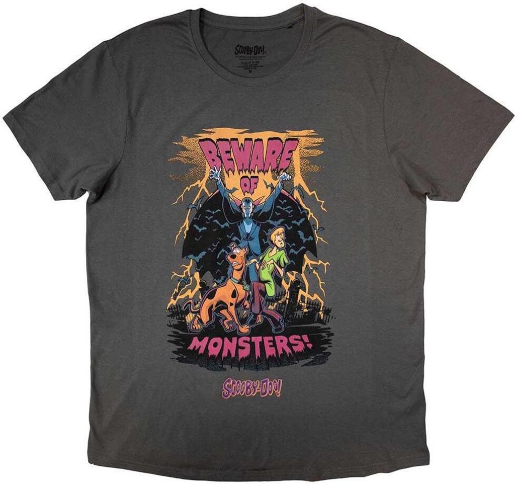 Scooby Doo - " Of Monsters" T-Shirt für Herren/Damen Uni RO11272 (XL) (Jeansblau)