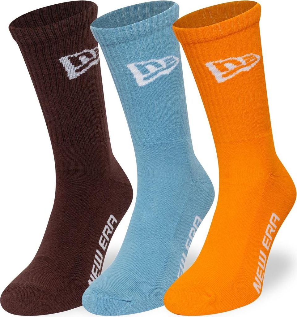 New Era Uni Socken - FLAG ANKLE 3er Pack multi - 35-38