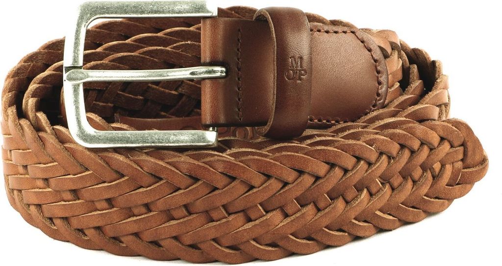 Marc O'Polo Leder Gürtel Clemens Belt W85 Classic Cognac braun