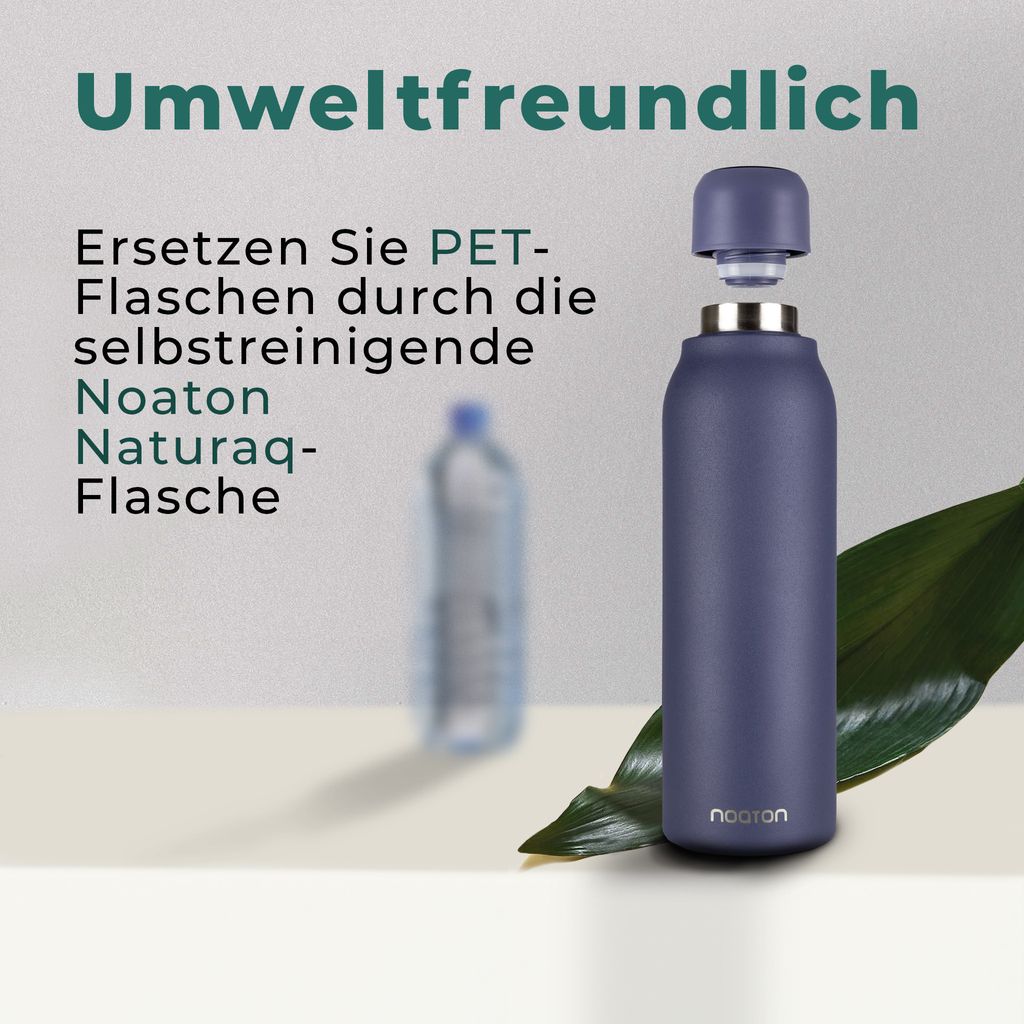 Noaton Naturaq 600ml, Blau, selbstreinigende isolierte UV-C Produktbild 5