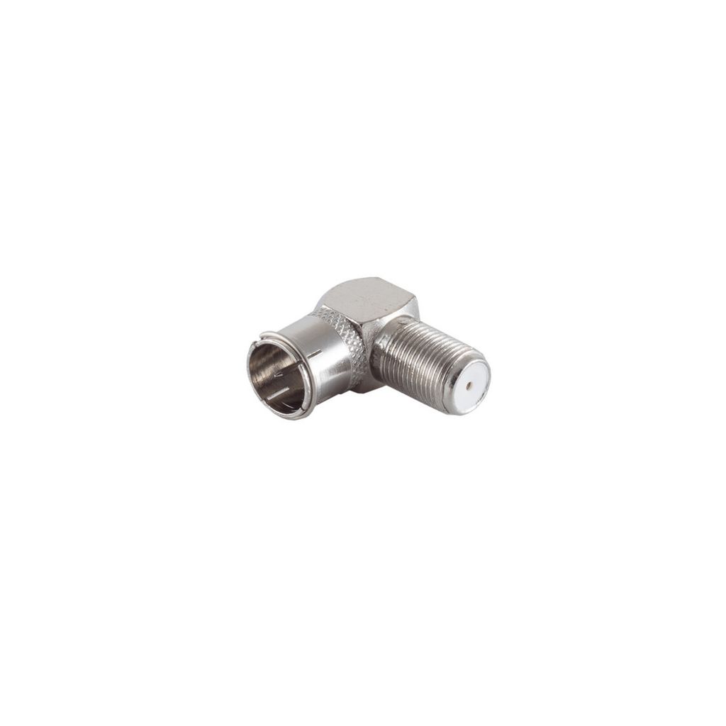 F-Winkeladapter, F-Quick-Stecker / F-Buchse Produktbild 