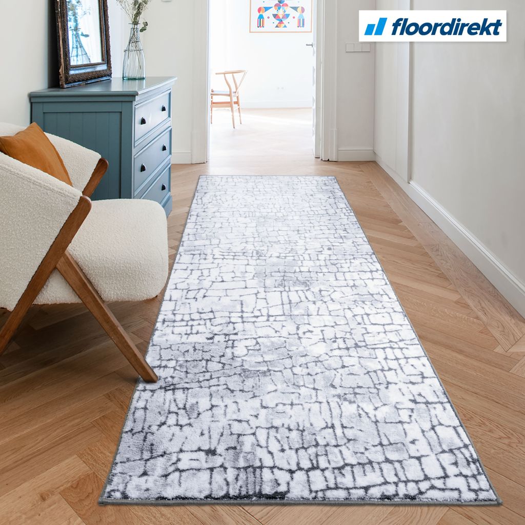 Wohnteppich Aqua rutschfest robust & pflegeleicht 80x600 cm Produktbild 7