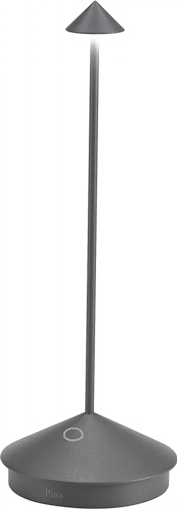Zafferano Pina Pro Lampe LED Dimmable IP54 avec Base de Charge Contact