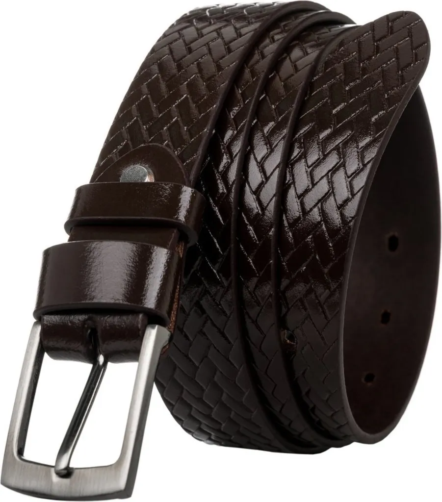 Cintura Uomo Rovicky 1366415 Elegante - Pelle Pieno Fiore per Business