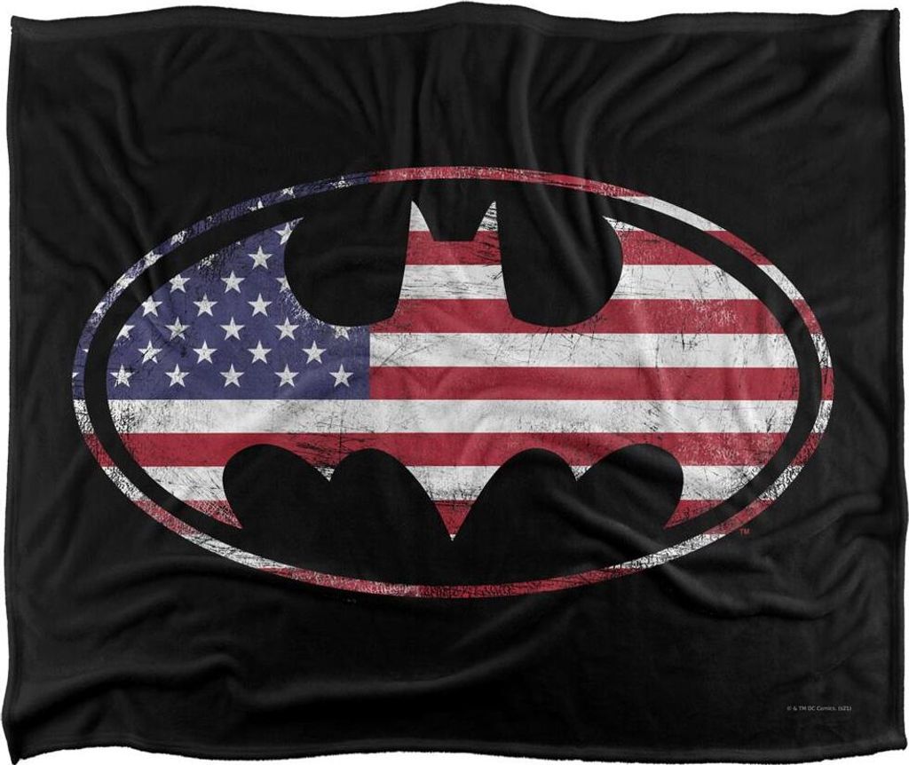 Batman - Decke "USA", Logo TV18645 (Einheitsgröße) (Bunt)