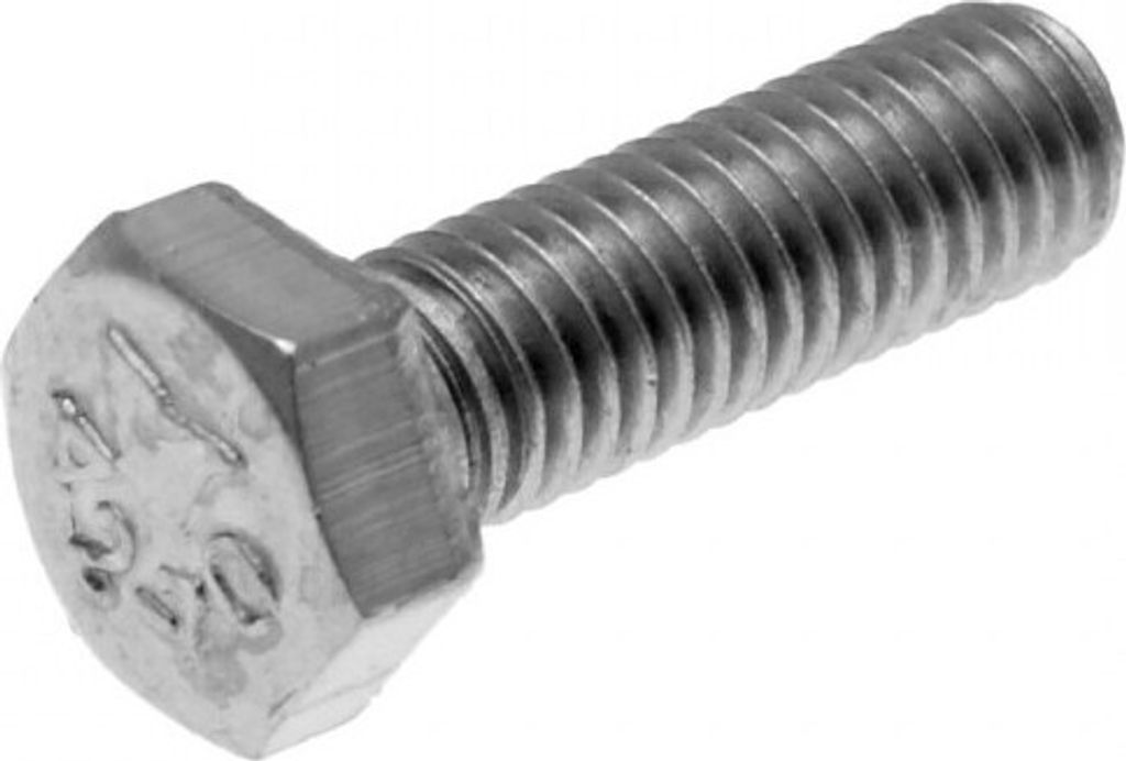 Schrauben 6-kant DIN933 M5x16 Vollgewinde Edelstahl A2 (50 Stück)