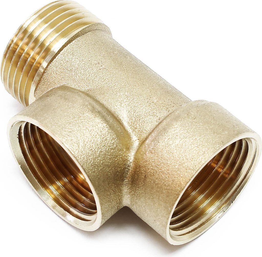 Wiltec collettore a 3 vie in ottone 2x IG DN25 1" 1x AG Immagine del prodotto 