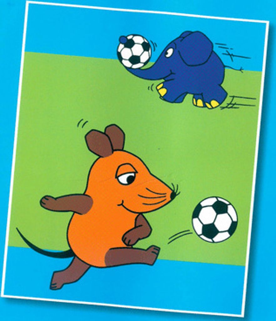 Die Maus kuschelige Maus Flanellecke