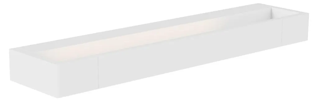Applique murale LED FLINK blanche 12W 960lm Maxlight IP44 en aluminium