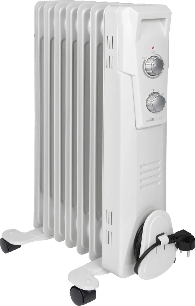 Radiateur bain d'huile mobile RA 3735 à 7 éléments pour un chauffage d'appoint