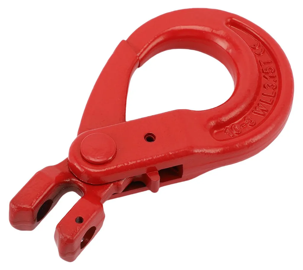 Crochet à fourche G80 en acier allié 3,15t pour levage industriel