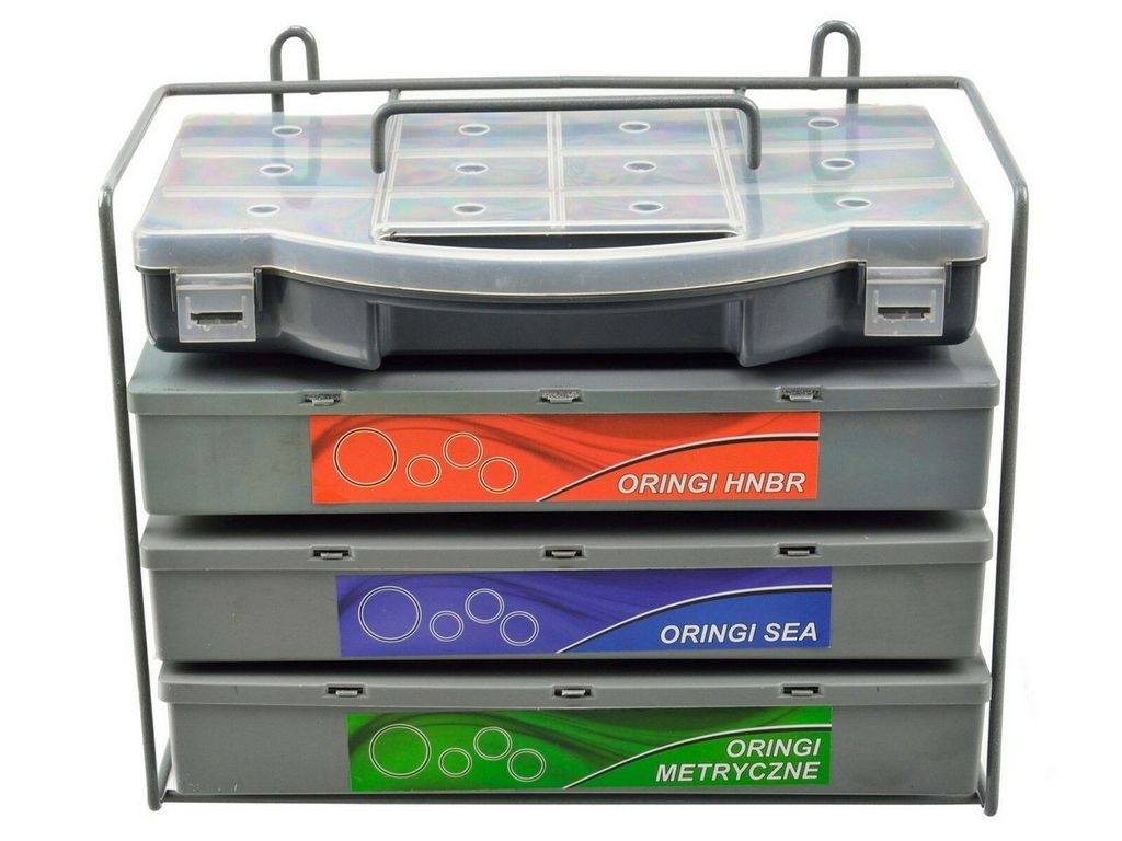 Set di o-ring 900 pezzi anelli di tenuta HNBR SAE metrico Immagine del prodotto 