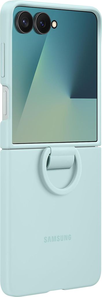 Samsung Flip7 Ring Case Silicone Mint (EF-PF766TMEGWW) Immagine del prodotto 