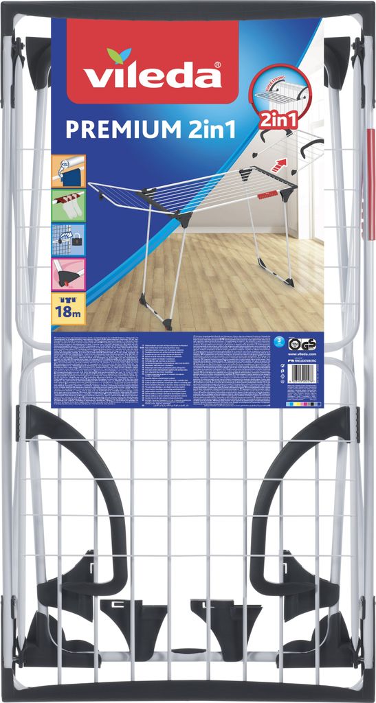 Vileda Suszarka Na Bieliznę Premium 2W1 157332... Zdjęcie produktu 12