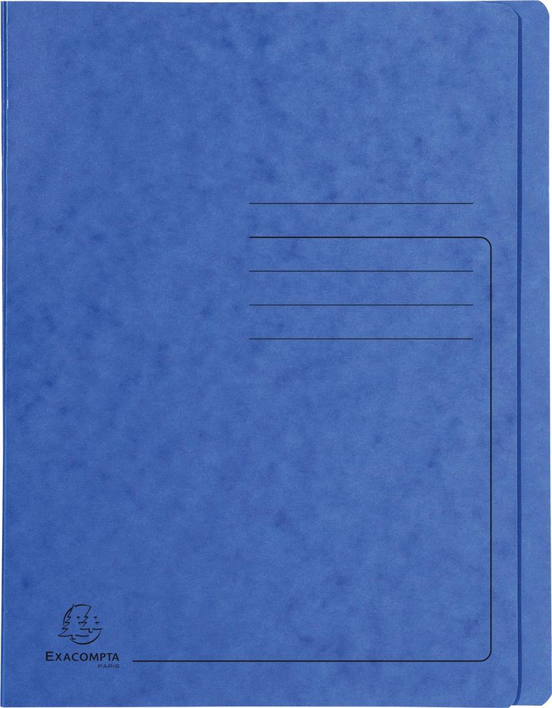Exacompta Schnellhefter 39992E DIN A4 Karton blau Produktbild 