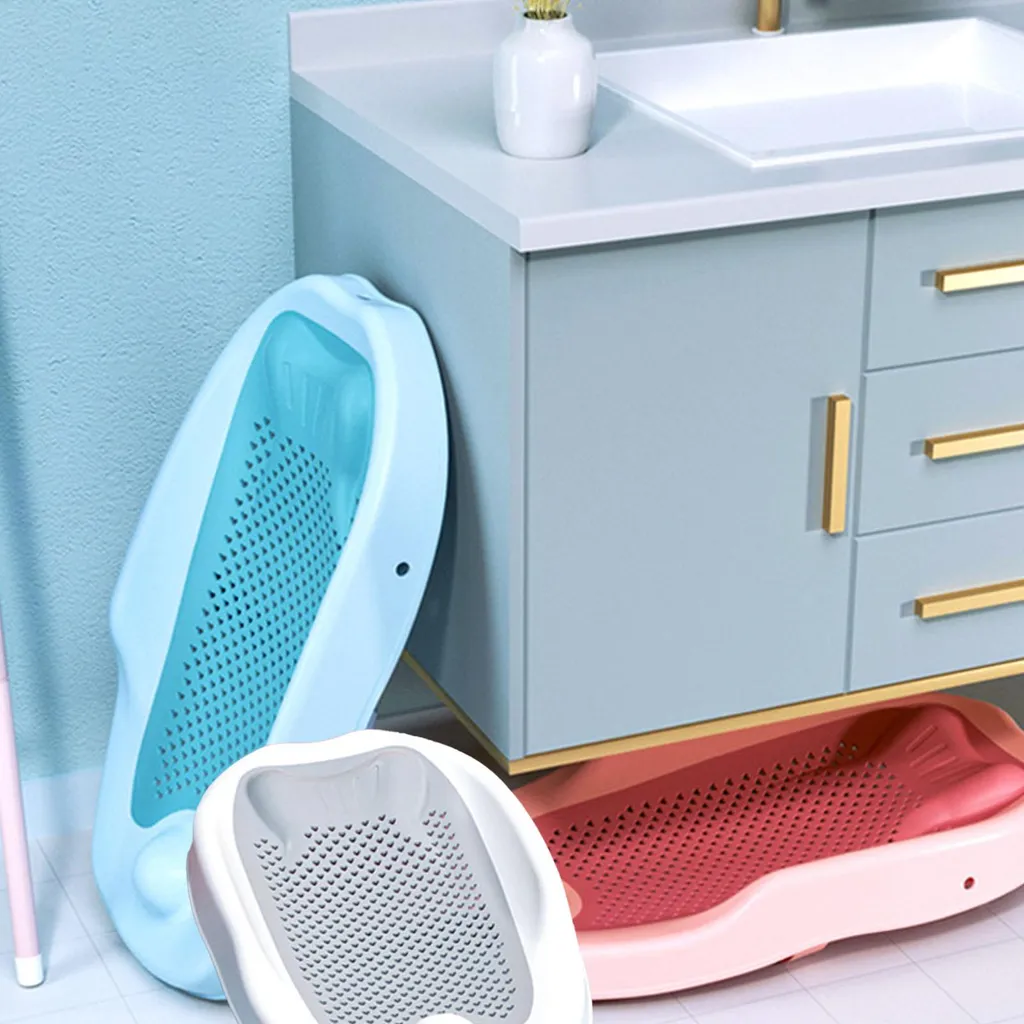 Transat de bain pour nourrisson assis et couché avec filet de sécurité - 3