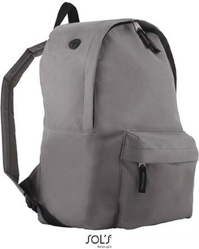 SOLs Bags 70100 | Backpack Rider Rucksack | 14 x 28 x 40 cm - Farbe: Graphite - Größe: 14 x 28 x 40 cm