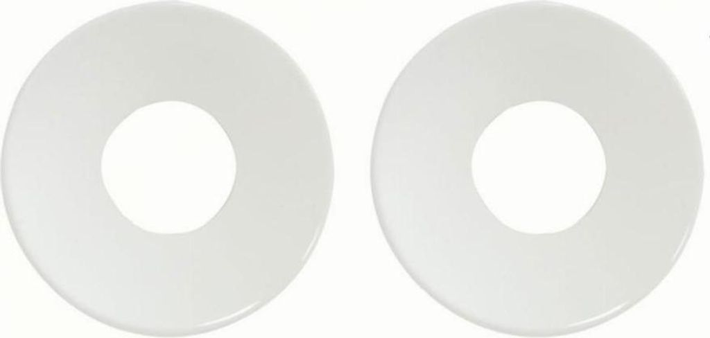 Paar Rosetten Türdrücker R92 Weiß 19 NORMBAU - 247270