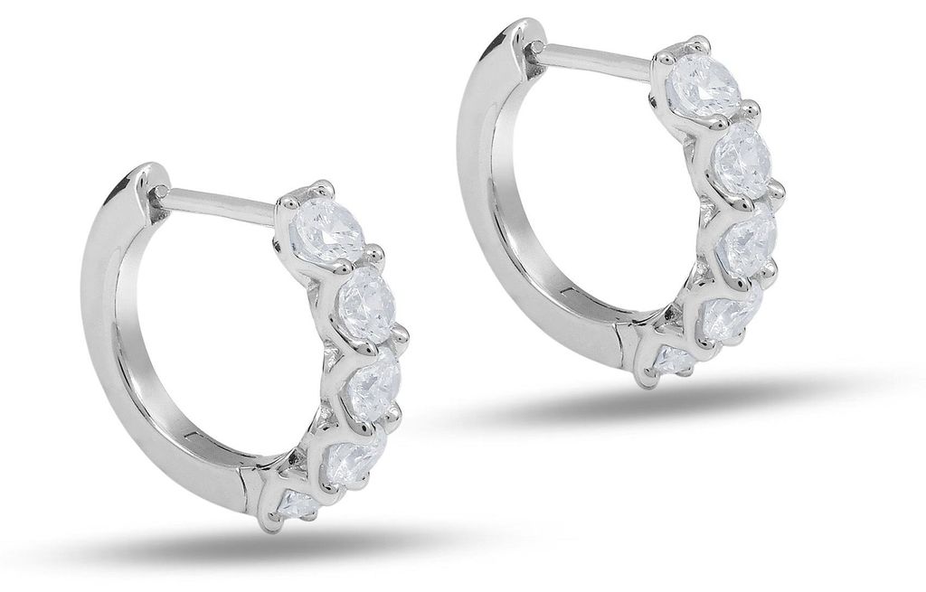 Diamant Creolen New York 1ct Produktbild 