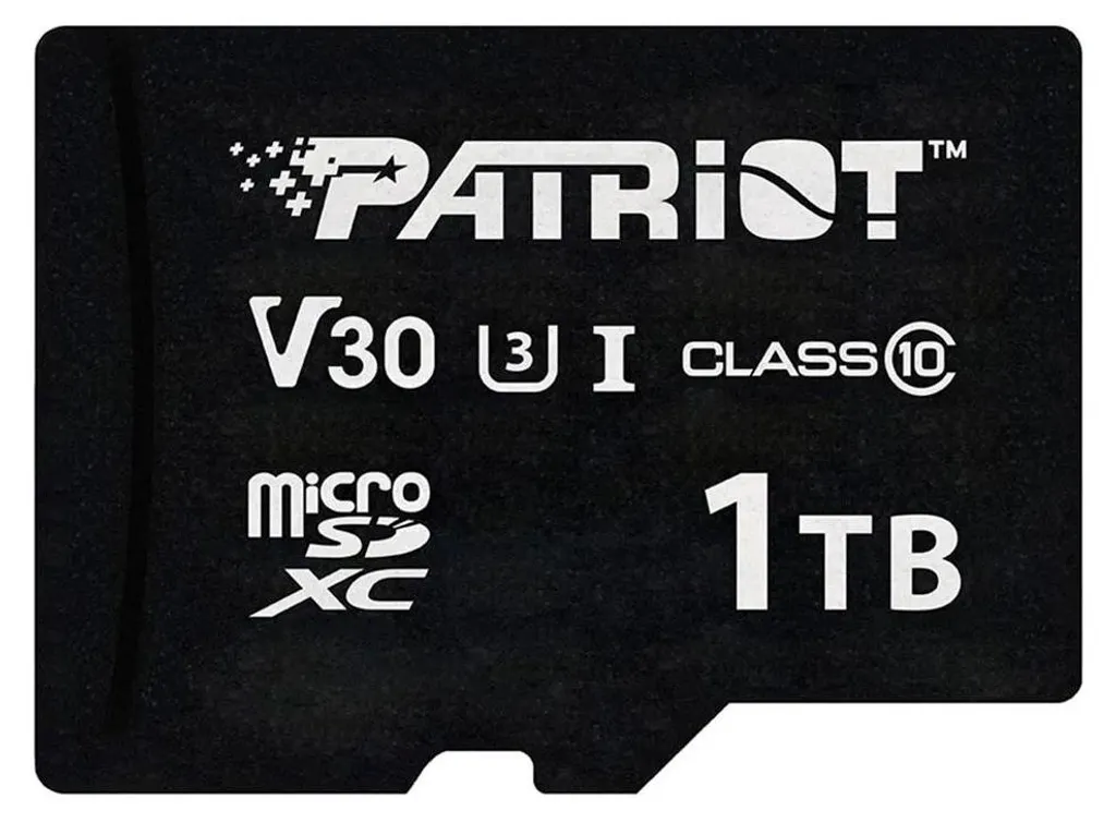 MicroSDXC 1 To Patriot Memory VX Series Haute Vitesse UHS-I Class 10 U3