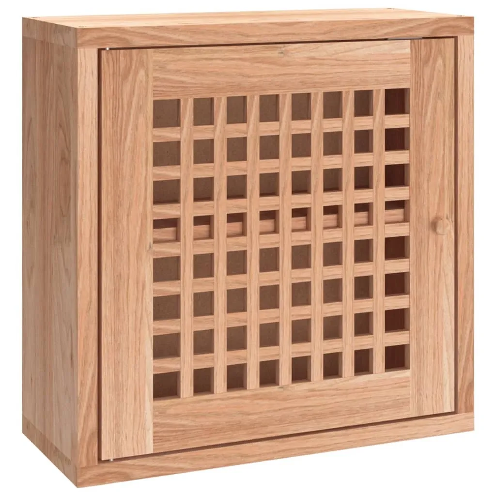 SYFAX™ Armadietto Noce Massello 42x18x42 - Eco-friendly e Sostenibile