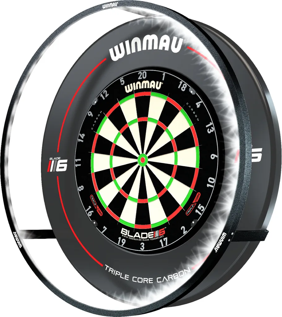 Éclairage LED pour cible de fléchettes Winmau Plasma en aluminium - 31