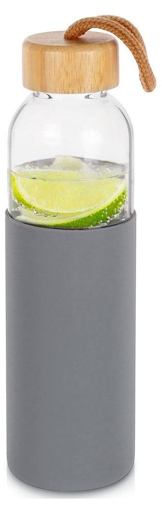 Borraccia in vetro con coperchio in silicone da 500 ml Immagine del prodotto 