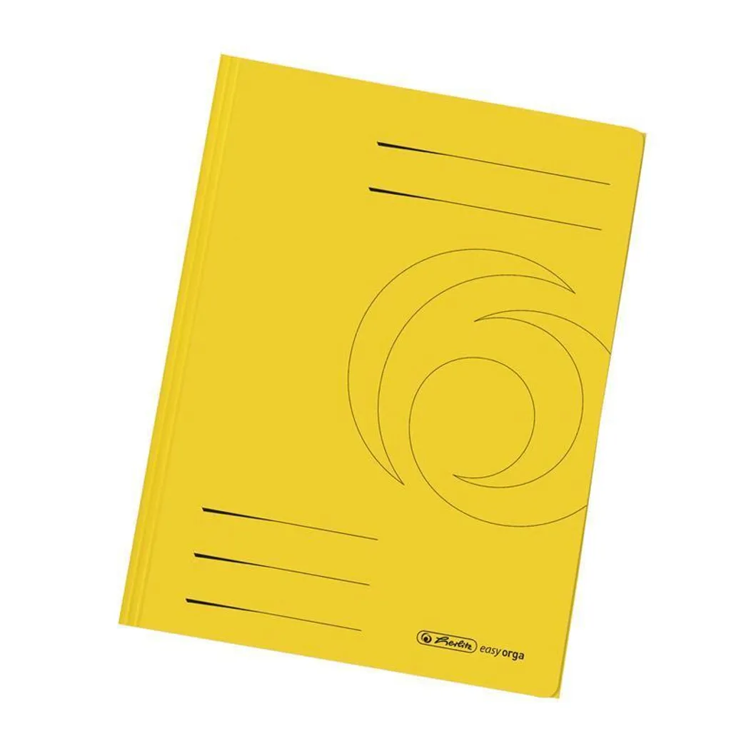 Cartella Herlitz EasyOrga A4 Giallo Manila | 100% Riciclata
