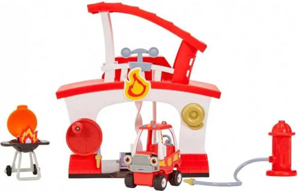 Caserne de Pompiers Little Tikes en Plastique avec Rampe d'Accès 3 Ans
