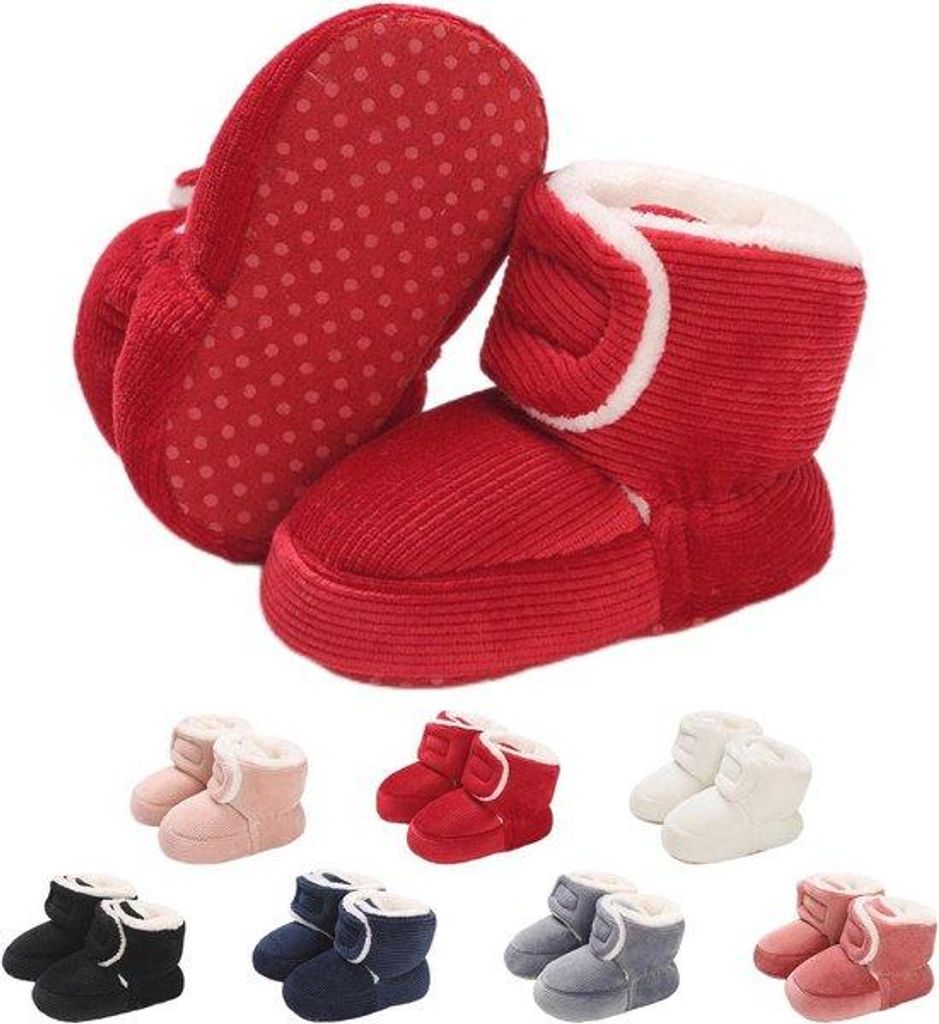 Warme Anti-slip Baby-Winterstiefel für Neugeborene (0-18 Monate)