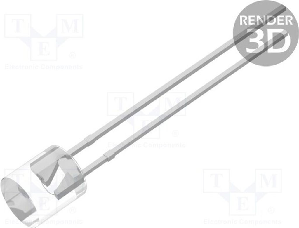 5x Fototransistor 30V 5mm λp max: 850nm Linse: transparent 70mW PT-A2-AC-5-PN-850