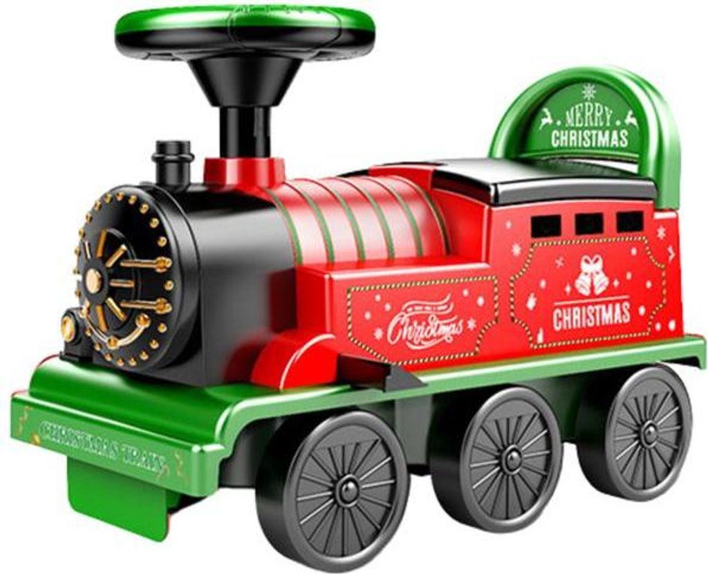 Moty cavalcabile locomotiva Natale Interattivo Stabile di Immagine del prodotto 