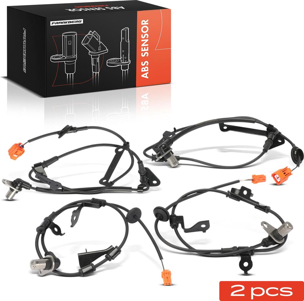 Frankberg 4x ABS Sensor Vorne und Hinten für Honda HR-V GH 1.6L 1999-2007