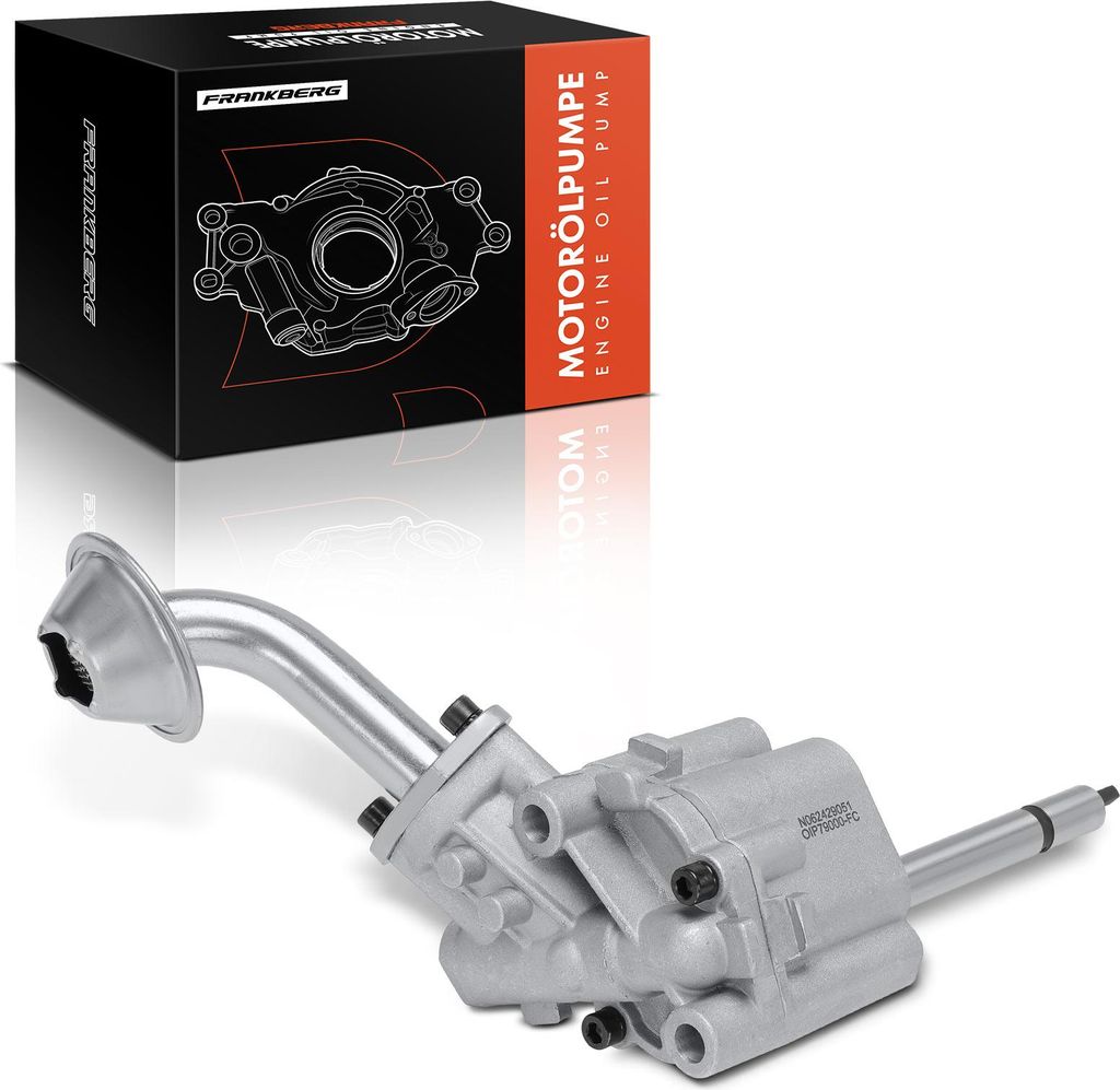 Frankberg 1x Ölpumpe für VW Golf I 17 II 19E 1G1 Jetta I 16 Jetta II 165 19E 1.6L