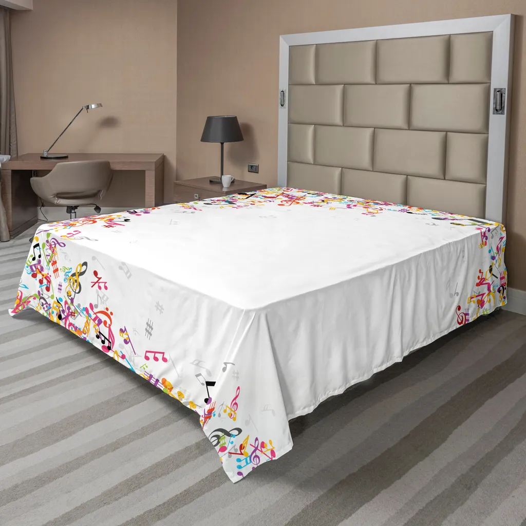 Lenzuolo Sopra ABAKUHAUS 260x228 Multicolore - Microfibra Premium