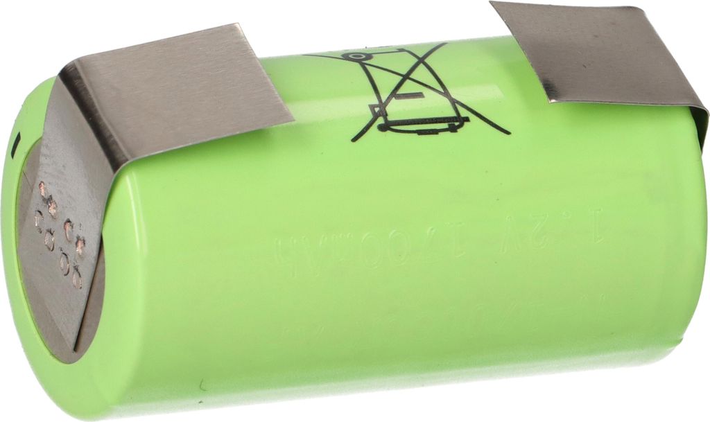 Panasonic Akku NiCd 1,2V / 1700mAh N-1700SCR SS T U-Lötfahne