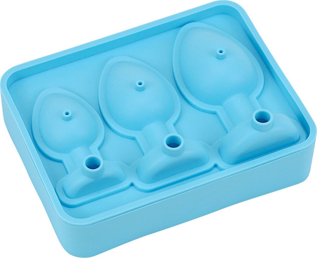 Eiswürfelschale, lustige Arsch-Plugging-Eisform für Whisky, Cocktails, Süßigkeiten, Gelee, DIY-Formwerkzeug für lustige Partystreiche und humo...