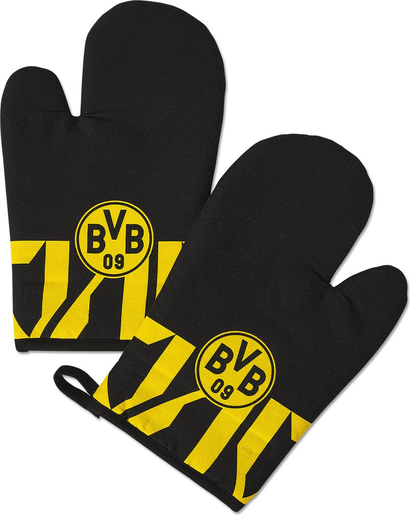 Borussia Dortmund BVB Ofenhandschuhe Produktbild 