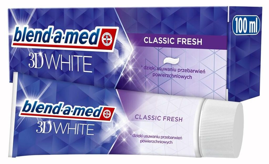 Aufhellende Zahnpasta 3D White Classic Fresh 100 ml