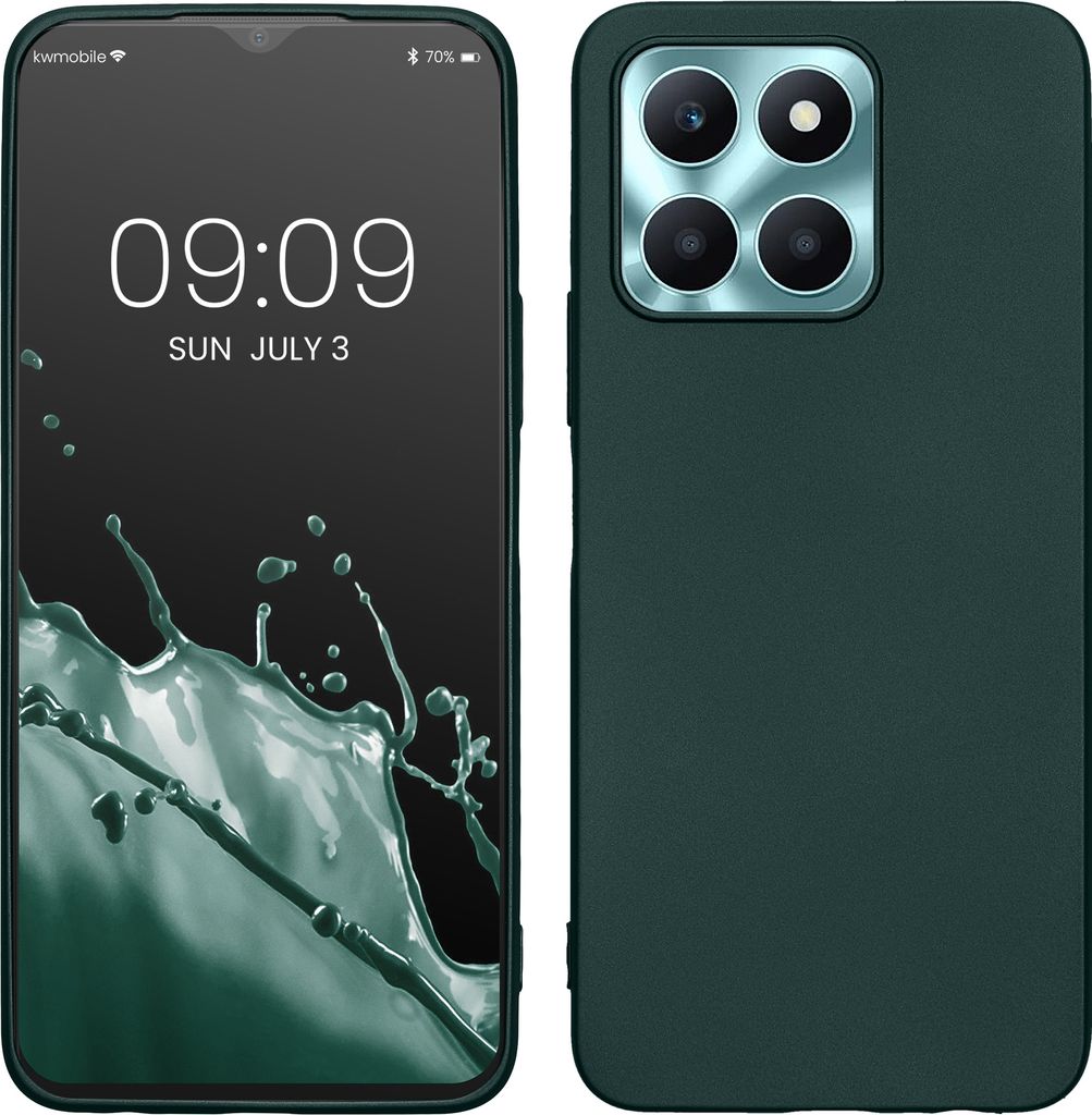 HAFFAN TPU Silikon Hülle Für Honor 200 5G (6.7 Zoll) – Altweiß, Schlank & Stoßfest, Mit Öse Für Anhänger