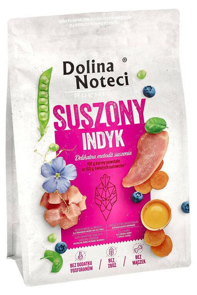 Dolina Noteci Premium 3kg Trockenfutter für Hunde aller Produktbild 
