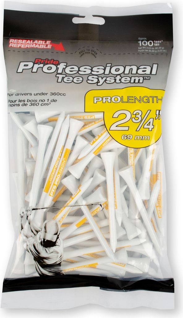 Pride Tee Professional Tee System (PTS) Golf-Tees